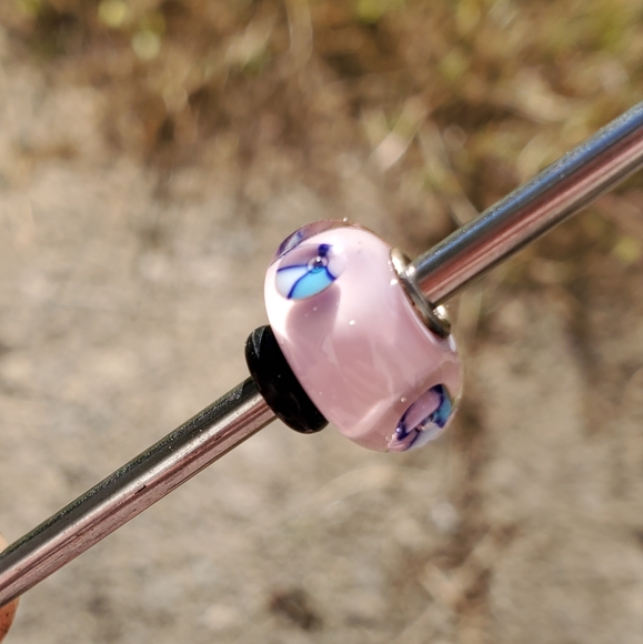 Trollbeads Pink Bead TGLBE-10025 - Picture 5 of 6